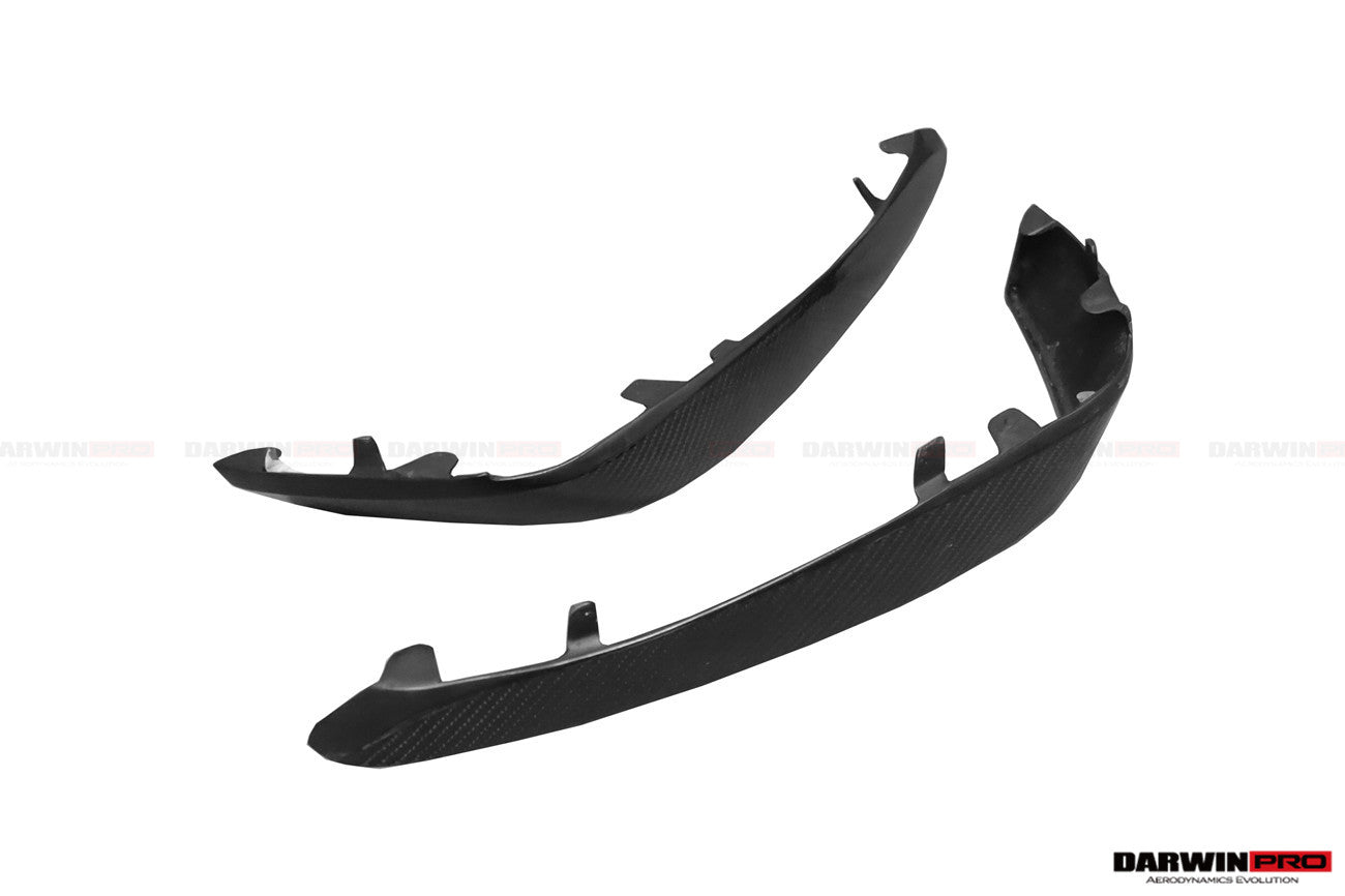 2015 - 2021 Mercedes Benz W205 C63&S AMG Carbon Fiber Front Canards